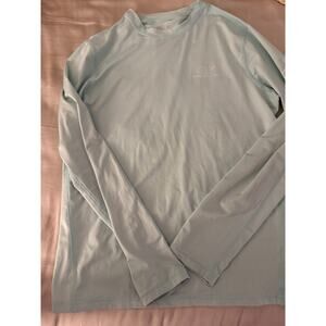 Vineyard Vines light blue green shirt size 16